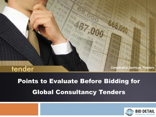 Points to Evaluate Before Bidding for Global Consultancy Tenders
