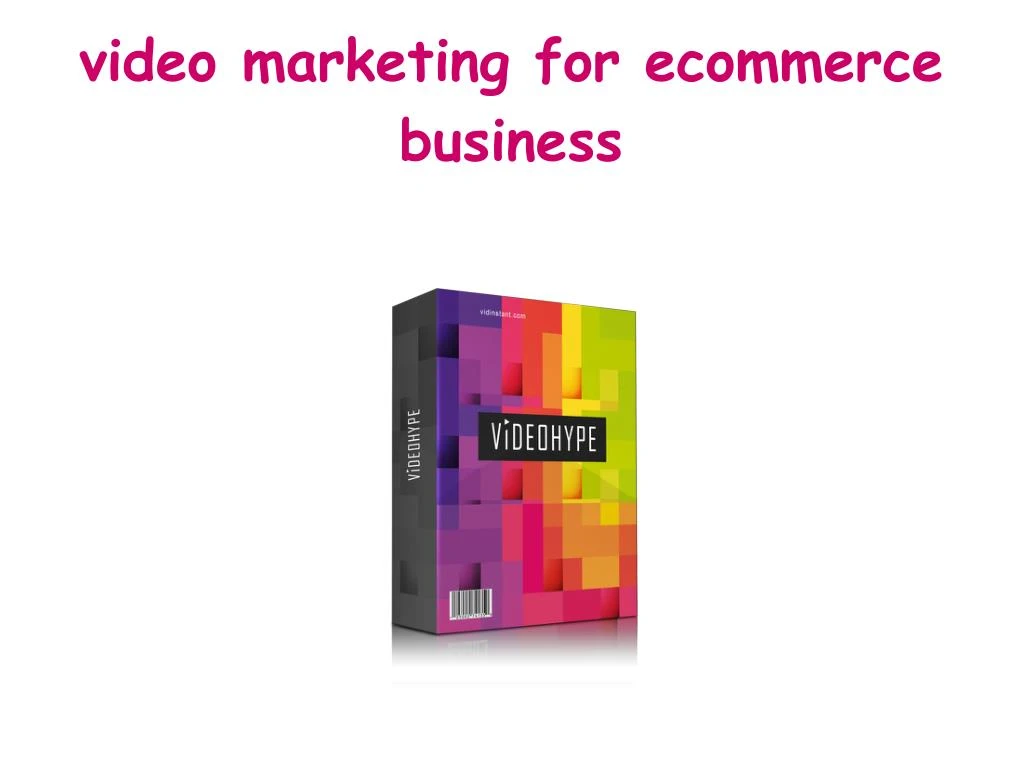 video marketing for ecommerce business