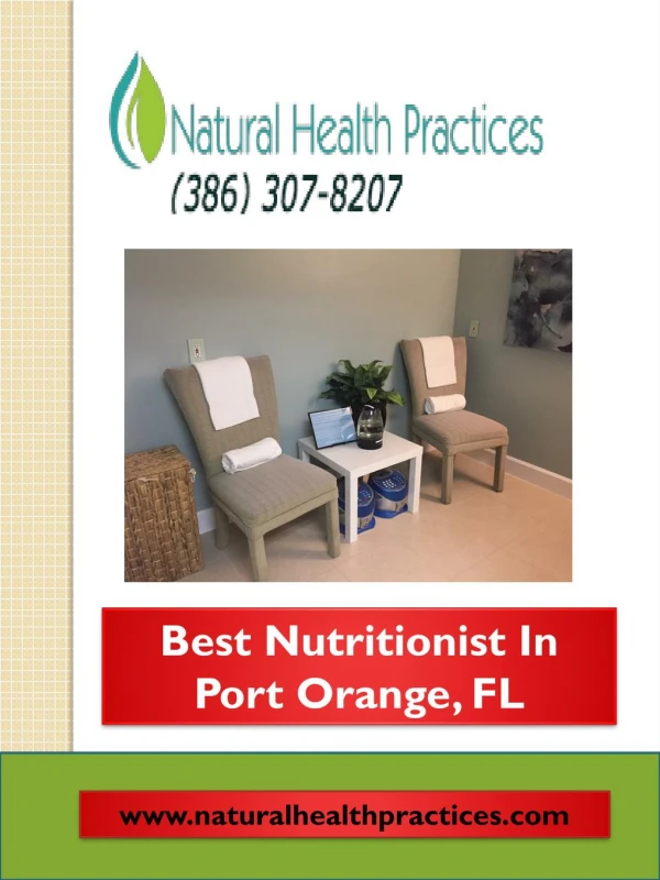 Port Orange family chiropractic center