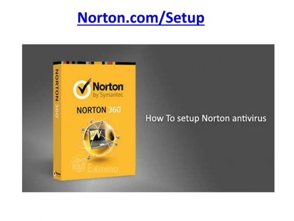 Norton.com/Setup