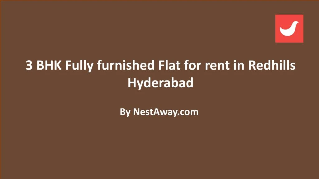 3 bhk fully furnished flat for rent in redhills