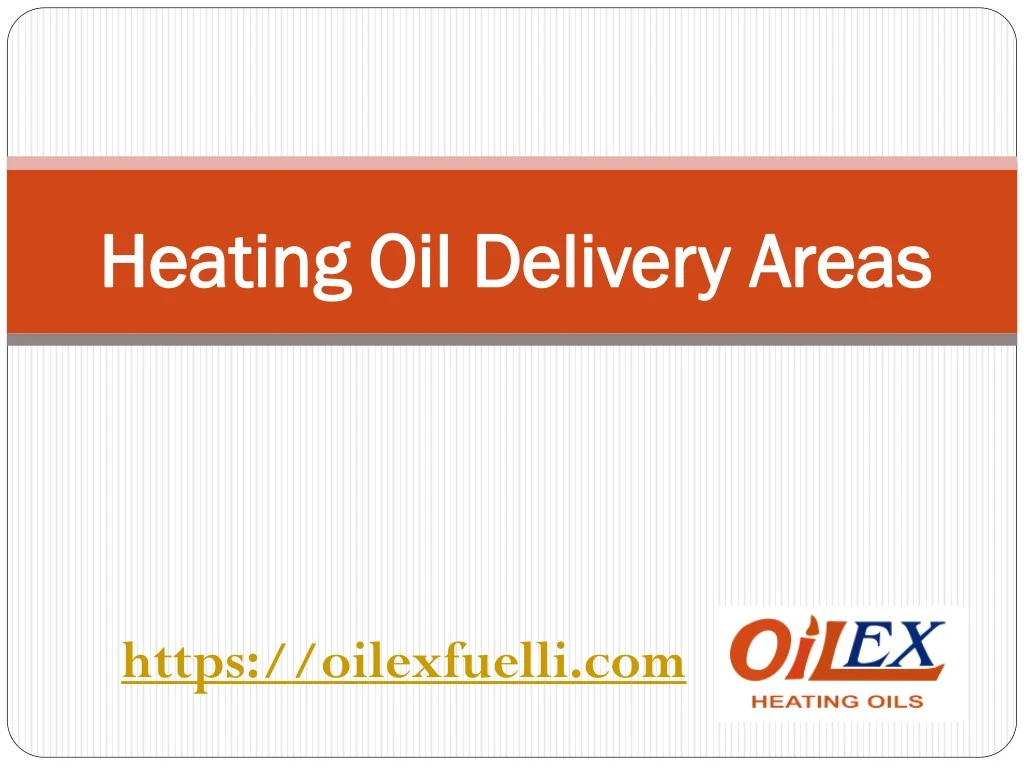 heating oil delivery areas heating oil delivery