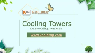 Industrial Cooling Tower Manufacturer coolwell cooling tower India - slide 1