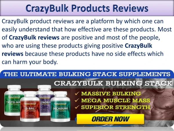 CrazyBulk Products Reviews Help to Choose Right Product