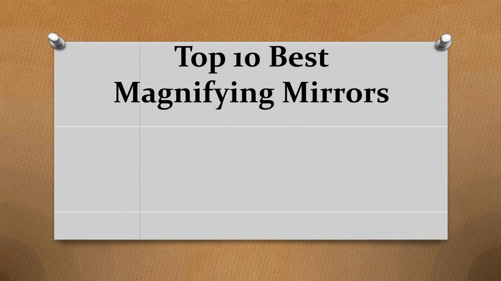 top 10 best magnifying mirrors