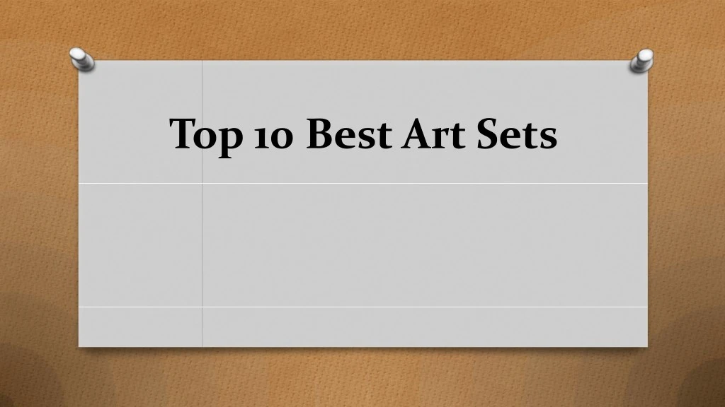 top 10 best art sets