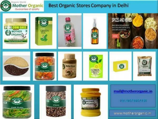 organic products services in Delhi/Ncr