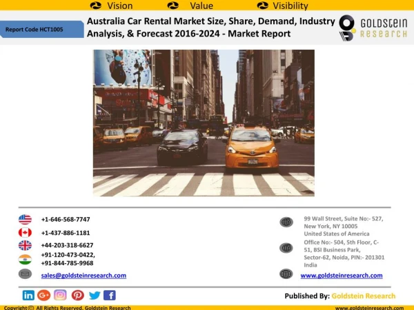 Australia Car Rental Industry