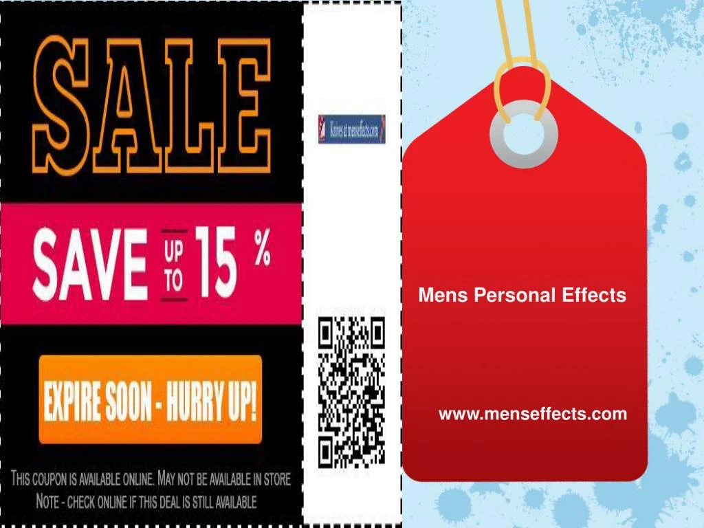 mens personal effects
