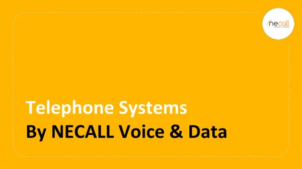 Telephone Systems by NECALL Voice & Data