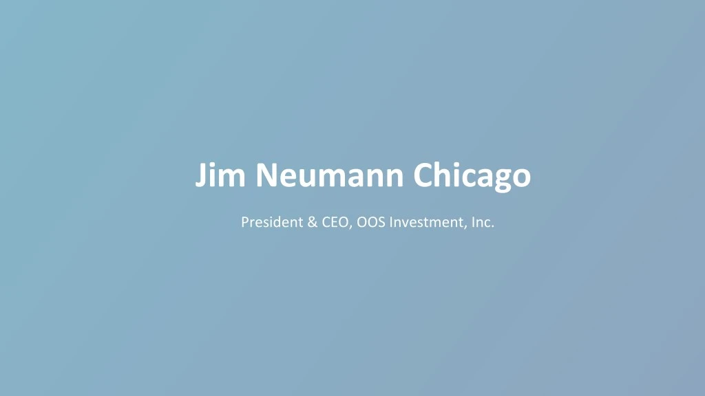 jim neumann chicago