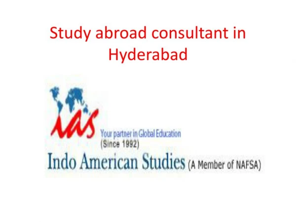 Study abroad consultant in Hyderabad / Top education consultant Hyderabad