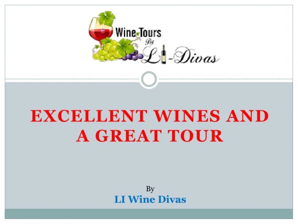 Excellent wines and a Great Tour