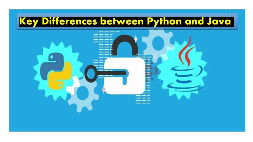 key differences between python and java
