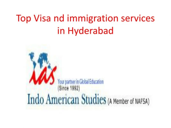 Top immigration services in Hyderabad / Best admissions consultant Hyderabad