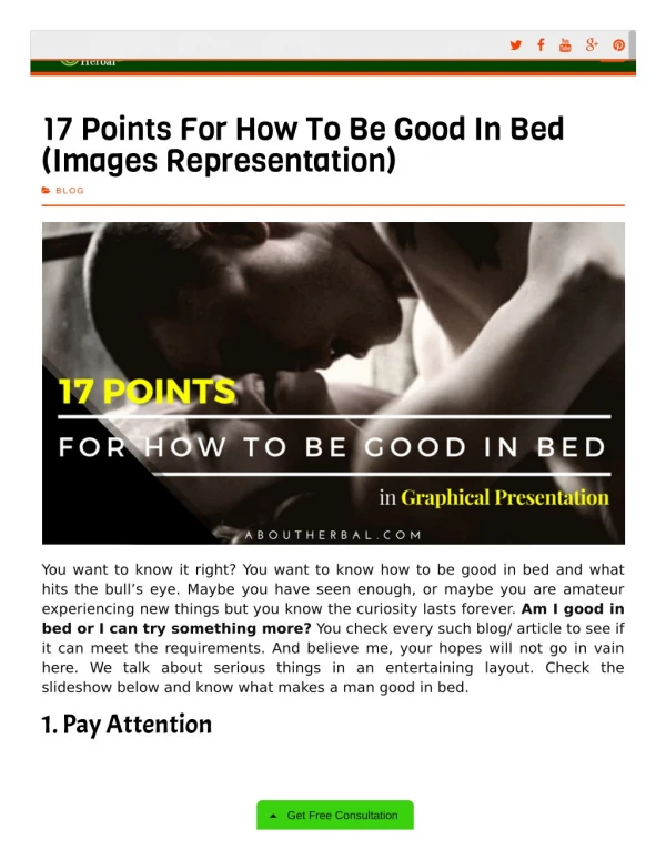 Here is some Ways to Be GOOD IN BED