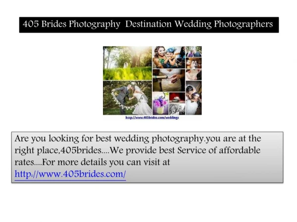 405 Brides Photography | Destination Wedding Photographers