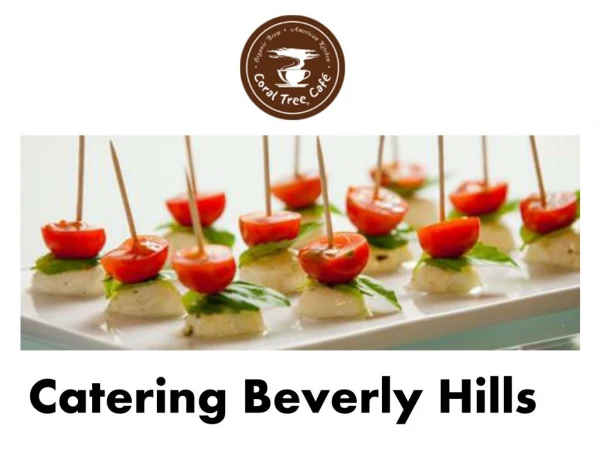 catering beverly hills