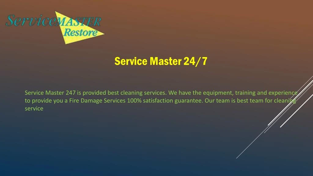 service master 24 7