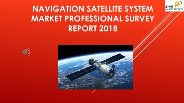 Navigation Satellite System Market Professional Survey Report 2018