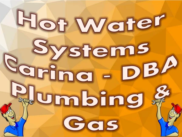 Hot Water Systems Carina - DBA Plumbing & Gas