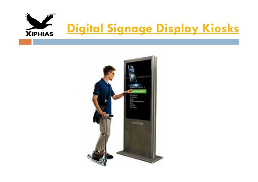 digital signage display kiosks