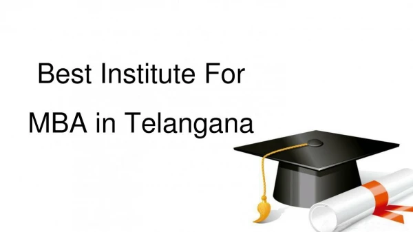 Top Ranking Of MBA Institutes in 2018 Hyderabad