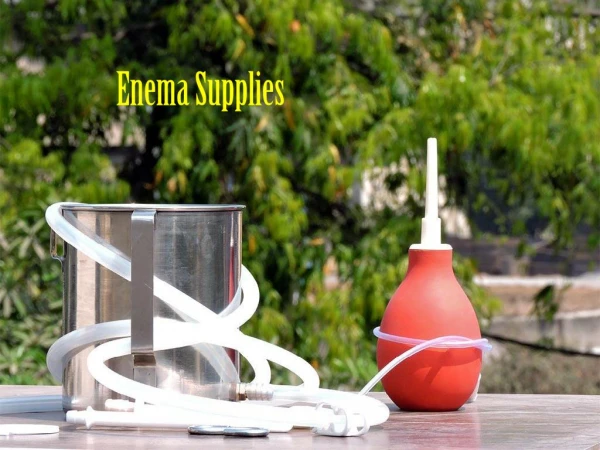 Buy Easy Enema Kits for Home Colon Cleansing