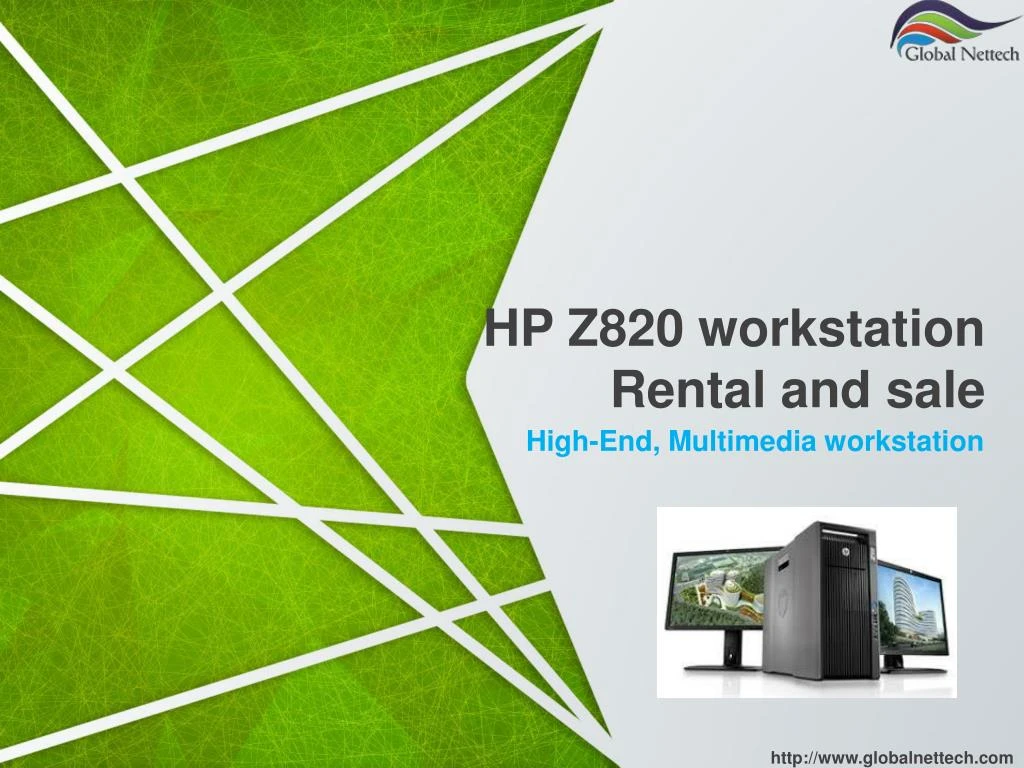 hp z820 workstation rental and sale