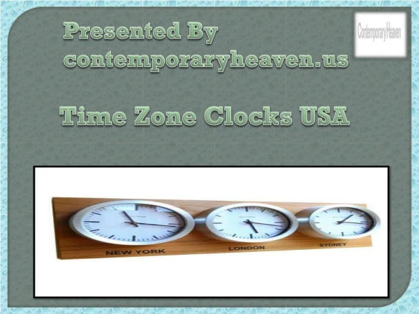 Find the most exquisite range of time zone clocks only from contemporaryheaven.