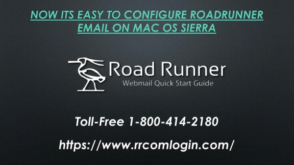 Now Its Easy To Configure Roadrunner Email On Mac OS Sierra