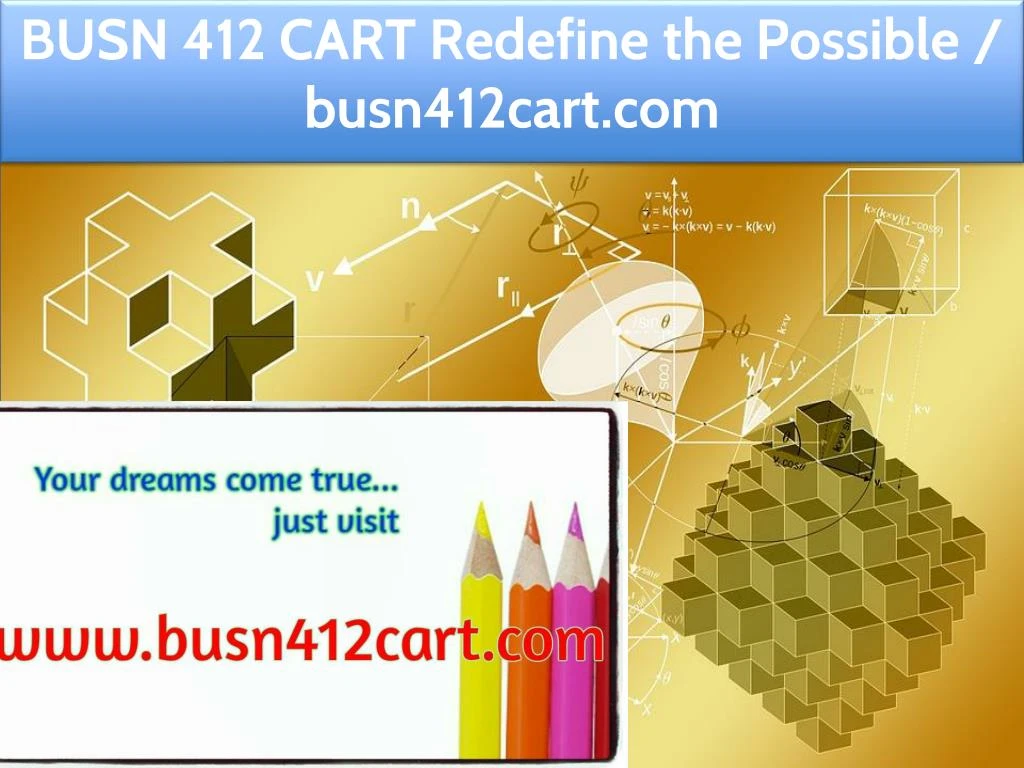 busn 412 cart redefine the possible busn412cart