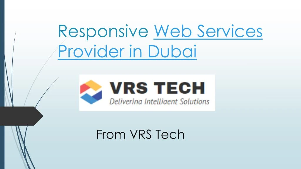 responsive web services provider in dubai