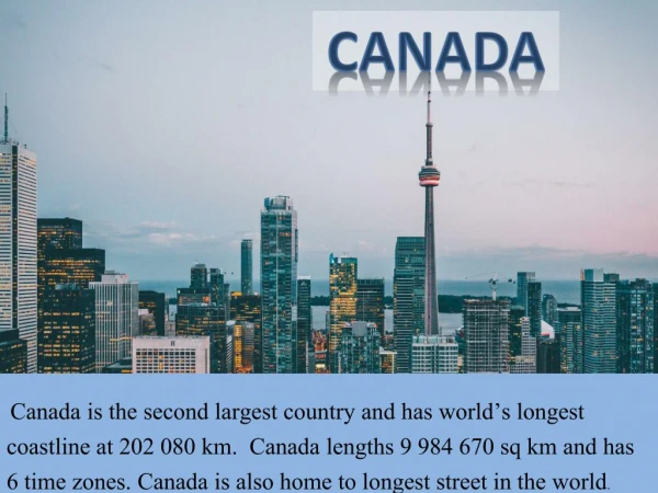 Canada Tourist Visa, Documents and Places to Visit by Sanctum Consulting