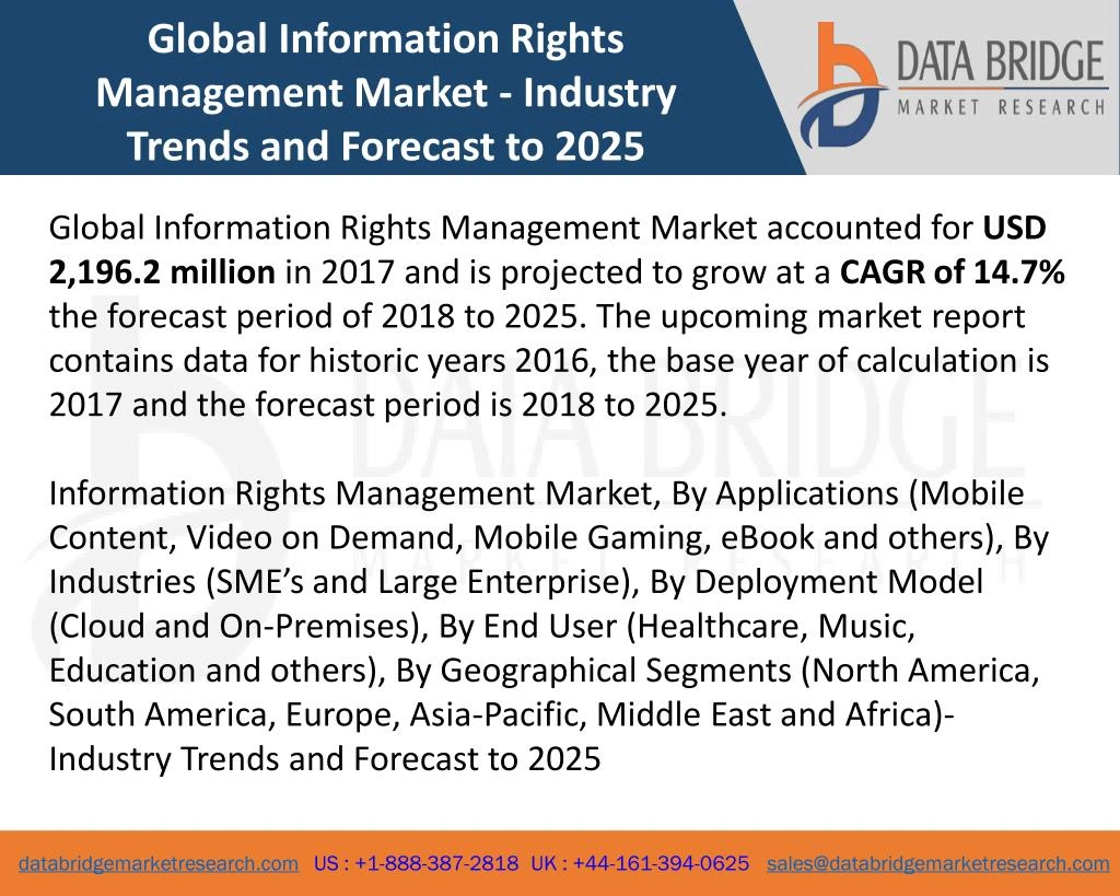 global information rights management market
