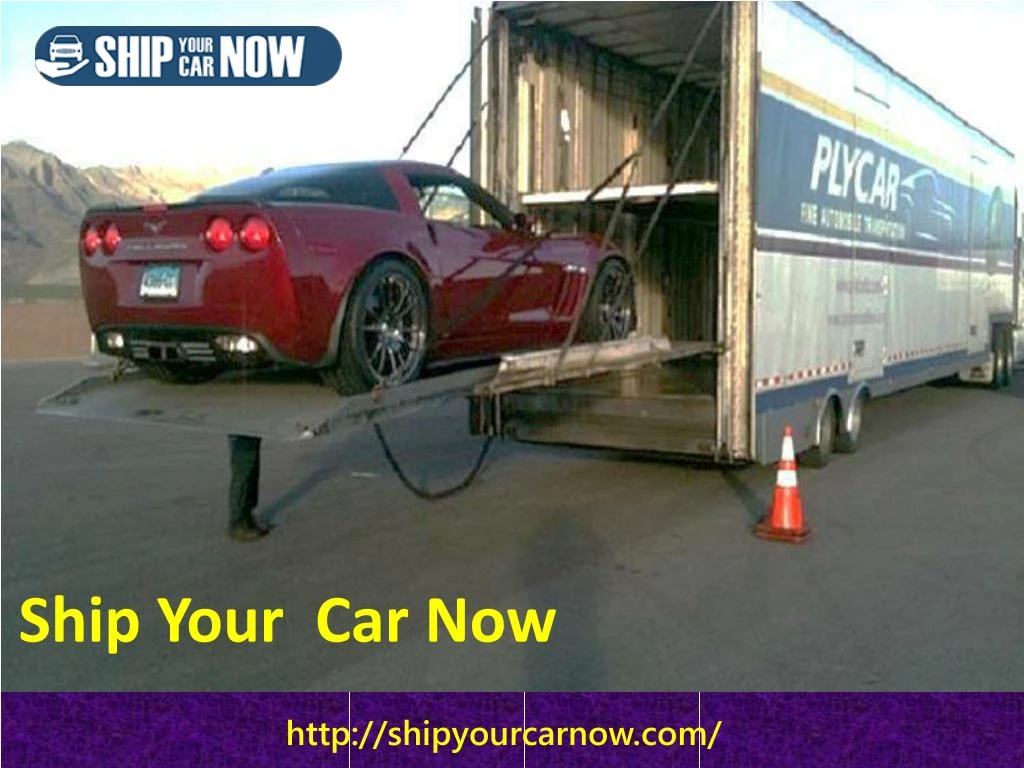 ship your car now