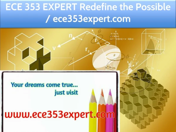 ECE 353 EXPERT Redefine the Possible / ece353expert.com