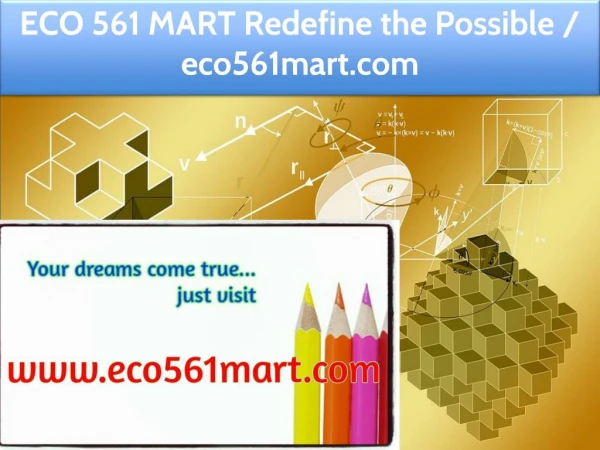 ECO 561 MART Redefine the Possible / eco561mart.com
