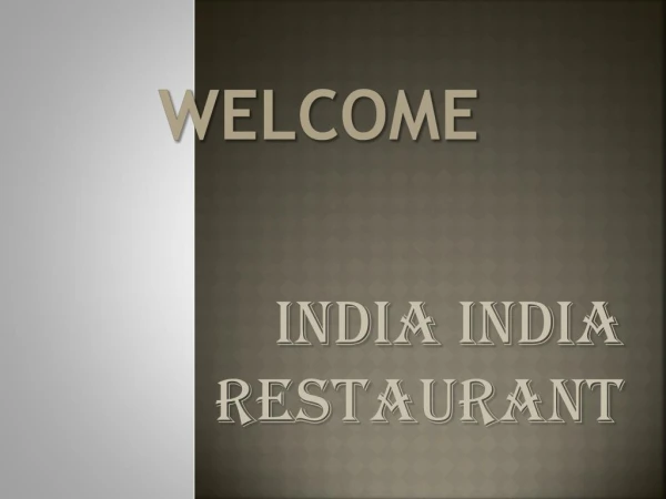 Get the best Indian Restaurant in London