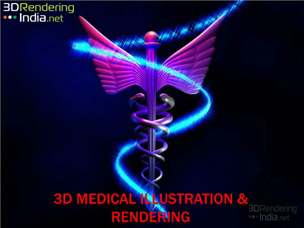 3d medical illustration rendering