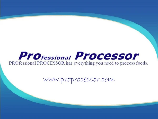 www proprocessor com
