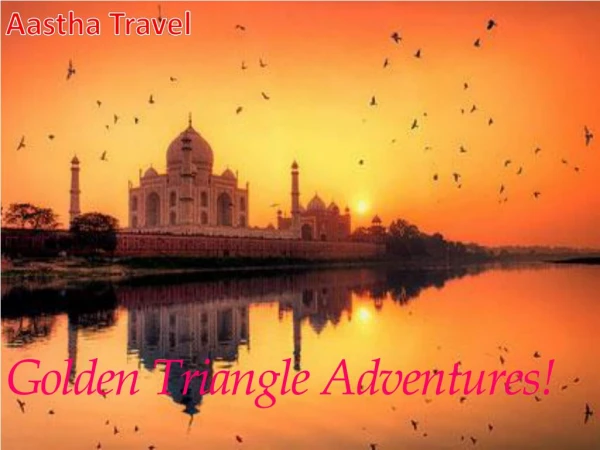 5 Night 6 Days Golden Triangle Tour, Golden Triangle Tour Package