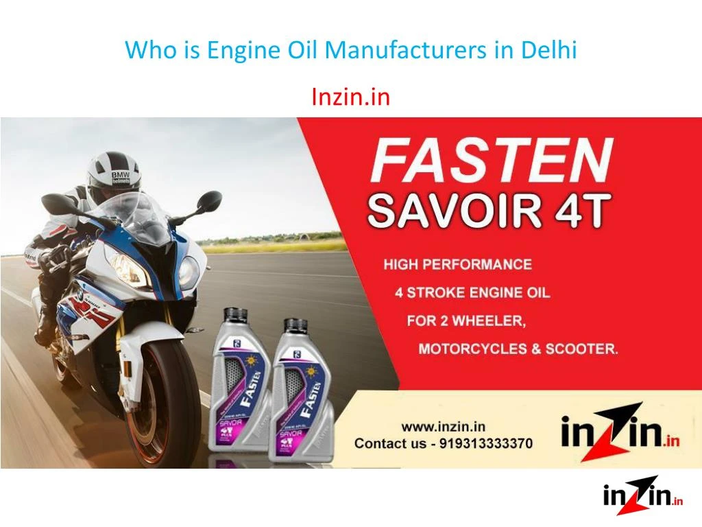 who is engine oil manufacturers in delhi