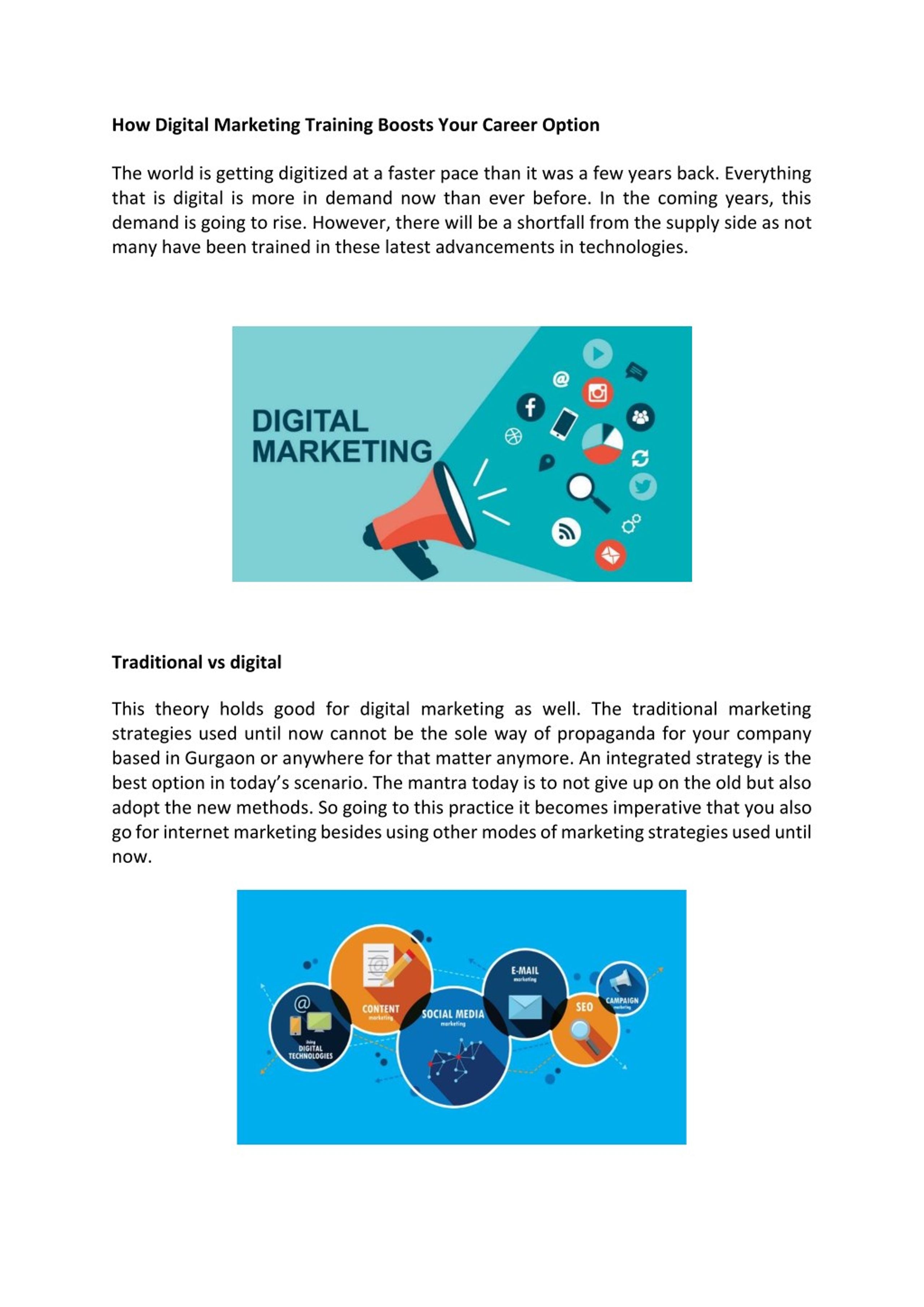 PPT - How Digital Marketing Training Boosts Your Career Option ...