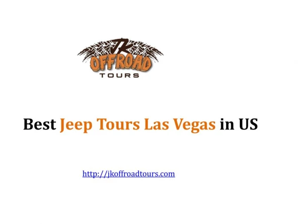 Best Jeep Tours Las Vegas