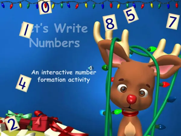 Let s Write Numbers