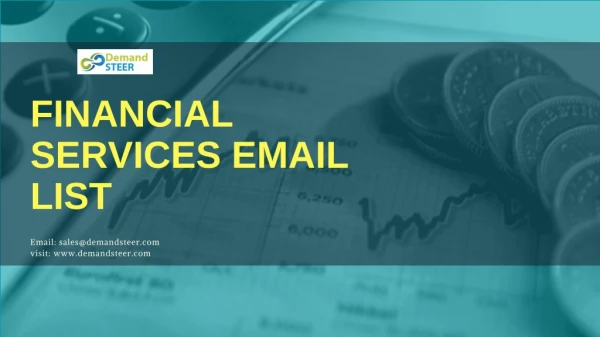 Financial Services Email List | Finance Industry Mailing List