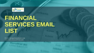 Financial Services Email List | Finance Industry Mailing List - slide 1