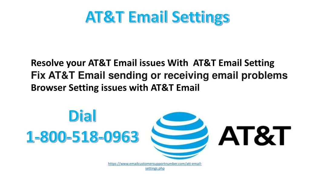 at t email settings