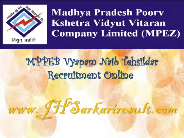 mppeb vyapam naib tehsildar recruitment online